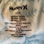 Hurley  Women’s Lounge Sleep Pant Size Large Floral Green Orange Drawstring Soft Photo 4