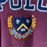 Ralph Lauren Polo  Long Sleeve Wool Sweater in Rich Ruby Photo 4