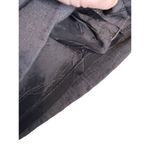 Loft Women's Mini Skirt Elastic Waist Lined A-Line Pleated Zipper Back Gray 12 Photo 4