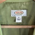Talbots Women's Lime Green 3 Button Blazer Petite Size 8 Photo 4