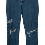 Bongo  Womens‎ Vintage 90's High Rise Distressed Medium Wash Grunge Jeans Size 28 Photo 0
