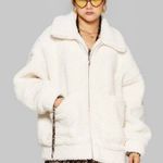 Wild Fable Oversized Zip Up Sherpa Jacket Photo 0