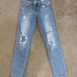 Eunina Distressed Mid Rise Jeans Photo 0