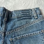 Revice Denim  patchwork high rise jean shorts Photo 2