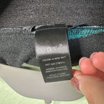 Ali Miles Sweater Women L Embroidered Colorblock Cowl Neck Oversized Tunic Art Black Size L Photo 7