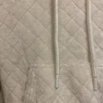 No Boundaries  Juniors White Hooded Sweatshirt M 7 9 40” Diamond Quilted Hoodie Photo 3