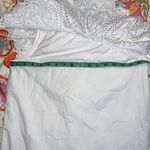 Mud Pie  XS Laurel one shoulder dress white lined cotton poplin eyelet embroidery Photo 5