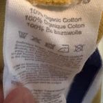 Woolovers Yellow Blue White Striped‎ Boatneck Shirt Sz XS Organic Cotton Photo 2