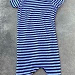 Bassike Striped Boxy T Shirt Dress White Photo 0