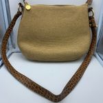 ERIC JAVITS straw tan shoulder bag Photo 14