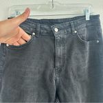 Djerf Avenue  Faded Black Straight Jeans Photo 3