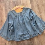 Madewell  denim‎ square neck top Photo 6