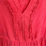 Sundance Women’s  Monaco Meetup Sundress Coral Lined Flutter Sleeve Size Small Photo 2