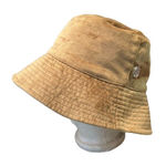 Vince Camuto Women's Brown Velvet Reversible Plaid Bucket Hat One Size Photo 0