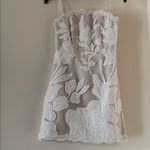 Elliatt  Florian Lace Mini Dress | Strapless, Size Small, $368 Photo 3