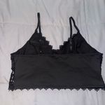 SheIn NWOT  Black Lace Tank Top Crop Top Size 2X Photo 1