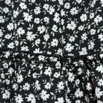 Altar'd State Women's Skort Black White Floral Flowers Tiered Short/Skirt XS Photo 2