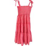 Tuckernuck  Pomander Place Gingham Nellie Dress Electric Pink‎ Size Large Photo 9