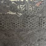 Ambiance Black Lace Mini Dress Size L Photo 10