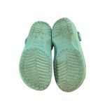 Crocs Light Blue Clogs Size 9 Slip-On Casual Shoes teal Photo 3