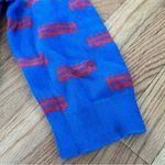 Lemon Way Cotton Double Decker Bus 3/4 Sleeve Sweater Sz XL Blue Photo 5