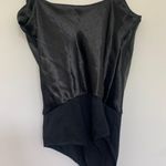 Impeccable Pig Cowl Neck Black Bodysuit Photo 6
