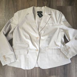 Talbots  Linen Jacket Dress blazer Sz 16W Photo 0