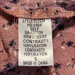 GIGIO small womens high low top ruffle sleeves short sleeve round neck Pink Photo 5