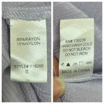 DO+BE Off Shoulder Cropped Ruffle Blouse Lavender Top Spring Summer Size Small Photo 5