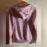 Hoodie, Super Dry Orange Label, tiny floral, pinks, grey-Small, bougie brand Photo 6