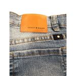 Lucky Brand flamingos pineapple watermelon embroidered jeans shorts Photo 13