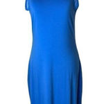 Columbia ‎ Royal Blue Sleeveless Mesh Detail PFG Athletic Maxi Tank Dress Size XS Photo 0