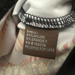 J. McLaughlin  Catalina Cloth Tassel Print Top Size Small Nautical Non Wrinkle Photo 3