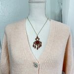 Hot Topic Elegant Red Chandler dangle Pendant Necklace Photo 3