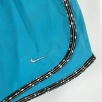 Nike Women's Elastic Waistband Dri-Fit Running Shorts Teal Medium Photo 1