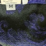 Habitat  Purple Black Textured Button Front Long Sleeve Casual Jacket Medium Photo 5