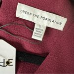 Dress the Population Catalina Dress in Burgundy Small Photo 7