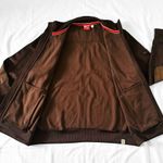 Puma ★ Vintage Casual Elbow patched Jacket - Brown★ Photo 3