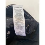 ASOS Black Acid Wash Raw Hem Denim Jean Shorts Bermuda EUC Sz 32 Cotton Retro Photo 5