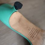 Unique Vintage Vintage Mint Green Braided Kitten Heel Mules – Made in Italy Photo 3