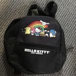 Hello Kitty  Mid-size Black Backpack Disc Golf Bag No Side Zipper Photo 0