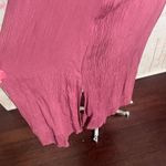 Soft Surroundings  mauve sleeveless crinkle textured ankle length maxi dress Photo 5