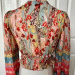 SheIn colorful long sleeved crop top Photo 11