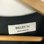 Bailey44 Bailey/44 Black Sonora Mesh Fringe Hem Mini Dress M Photo 5