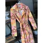 Show Me Your Mumu Nancy Trench Coat Retro Garden Womens Size XS Photo 11