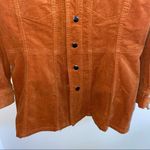 Metro style tan corduroy Jacket Brown Size 16P Photo 4