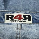 Vintage Y2K R4R Rave Jeans Sz 11 Denim Pants‎ Flare Boot Cut Mid Rise 32 Inseam Blue Photo 4