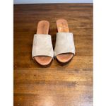 Cordani Whitley Slide On Platform Sandal Suede Tan Size 7.5 Photo 4