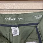 Croft & Barrow Forest Green Mini Skort Skirt Size 8 Photo 2