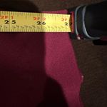 Talbots Burgundy Classic Stretch Side Zip Flat Front Ankle Pants Sz 14P Photo 9